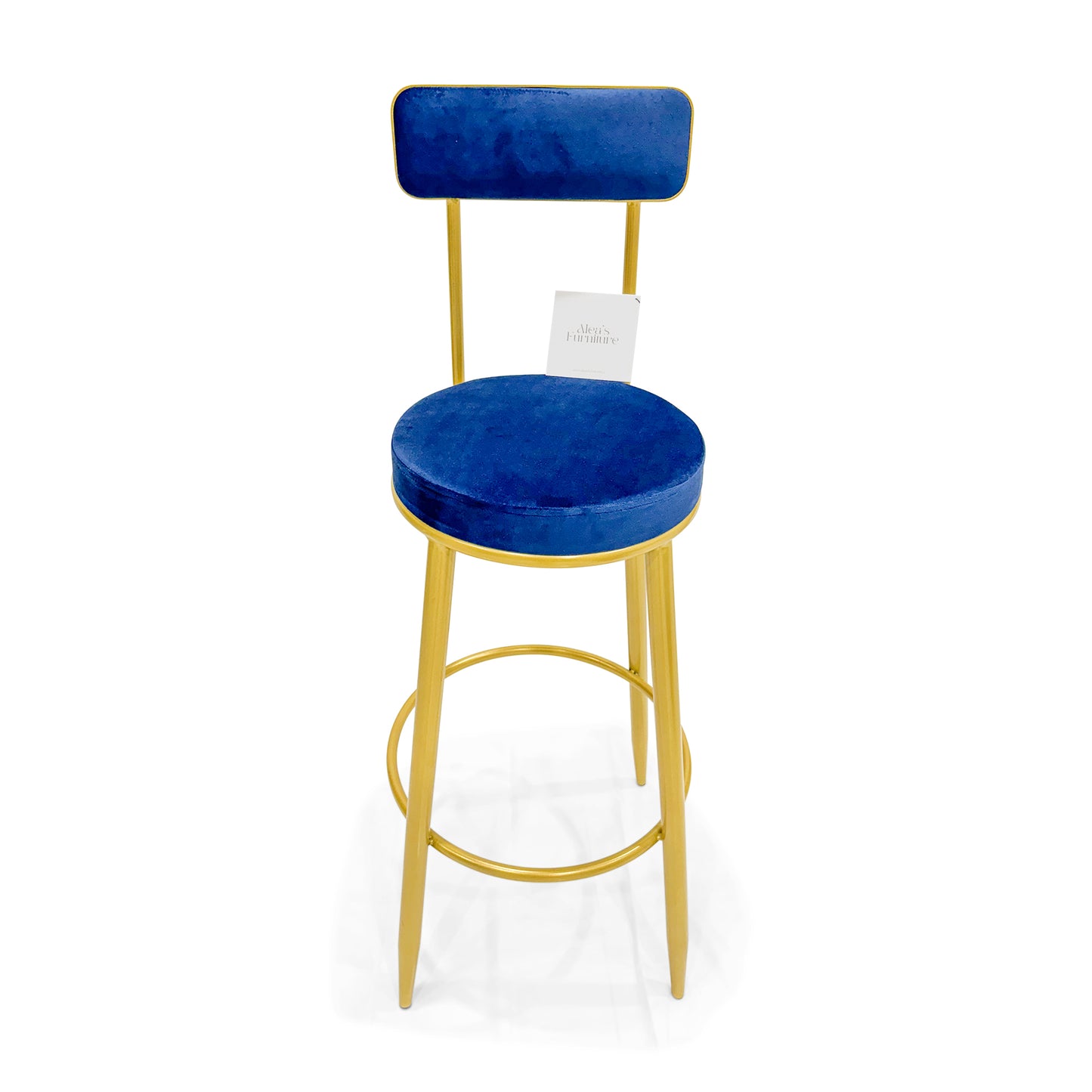 Blue n' Gold Bar Stools