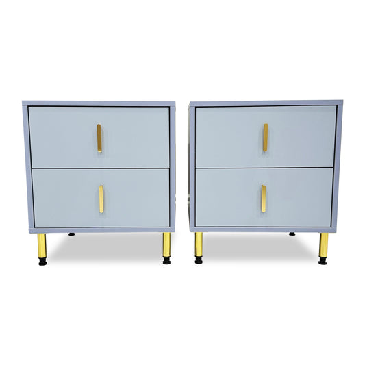 Modern Elegance Nightstands (Set of 2)